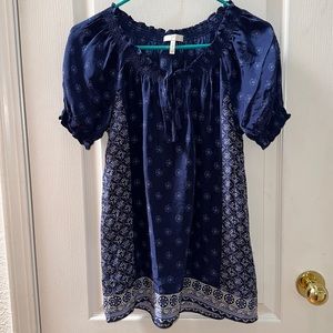 Joie blue blouse in small